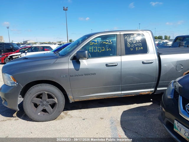 20280023 :رقم المزاد ، 1D7RV1GT3BS653059 vin ، 2011 Dodge Ram 1500 Sport Quad Cab مزاد بيع