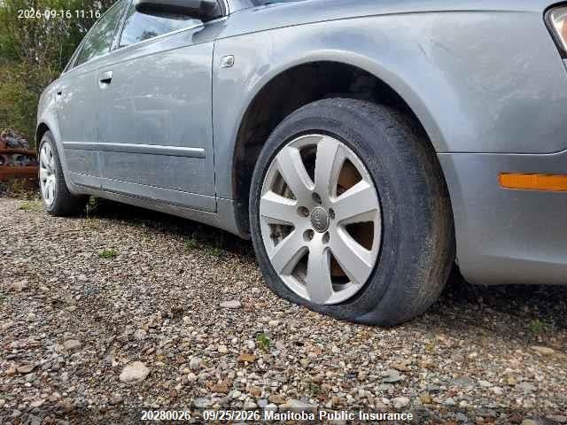 Продажа на аукционе авто 2006 Audi A4 3.2 Quattro, vin: WAUDG78EX6A043587, номер лота: 20280026