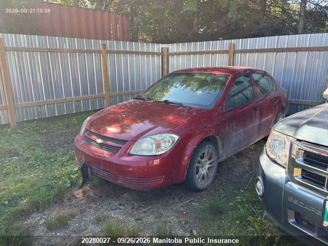 Продаж на аукціоні авто 2010 Chevrolet Cobalt Lt, vin: 1G1AD5F51A7216868, номер лоту: 20280027