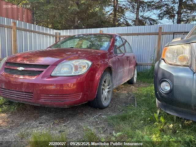 Продаж на аукціоні авто 2010 Chevrolet Cobalt Lt, vin: 1G1AD5F51A7216868, номер лоту: 20280027
