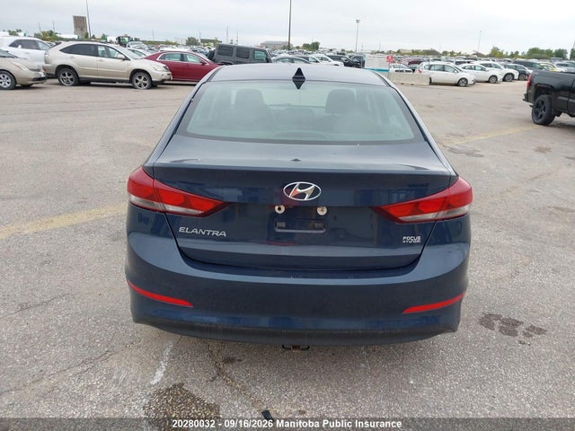 2017 Hyundai Elantra Gl მანქანა იყიდება აუქციონზე, vin: KMHD84LF6HU129622, აუქციონის ნომერი: 20280032