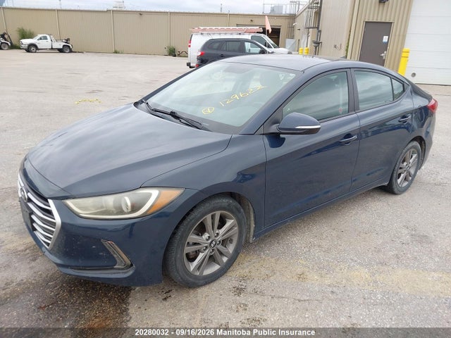 2017 Hyundai Elantra Gl მანქანა იყიდება აუქციონზე, vin: KMHD84LF6HU129622, აუქციონის ნომერი: 20280032
