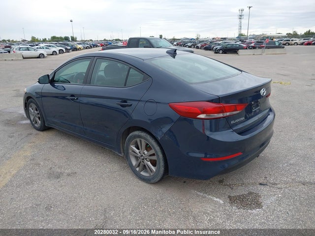 2017 Hyundai Elantra Gl მანქანა იყიდება აუქციონზე, vin: KMHD84LF6HU129622, აუქციონის ნომერი: 20280032