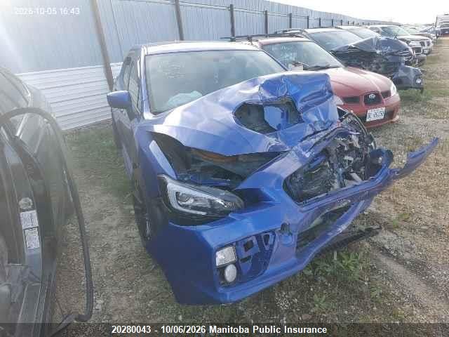 Продажа на аукционе авто 2015 Subaru Impreza Wrx, vin: JF1VA1J62F9806041, номер лота: 20280043
