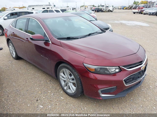 Chevrolet MALIBU HYBRID 2016 1G1ZJ5SU8GF173332 головне зображення