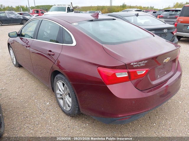 2016 Chevrolet Malibu Hybrid მანქანა იყიდება აუქციონზე, vin: 1G1ZJ5SU8GF173332, აუქციონის ნომერი: 20280056