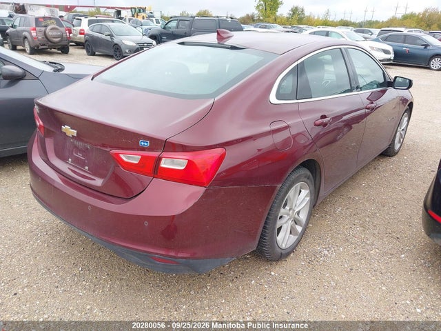 2016 Chevrolet Malibu Hybrid მანქანა იყიდება აუქციონზე, vin: 1G1ZJ5SU8GF173332, აუქციონის ნომერი: 20280056