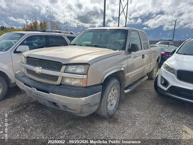 Auction sale of the 2005 Chevrolet Silverado 1500 Ext Cab, vin: 2GCEK19B351355671, lot number: 20280062