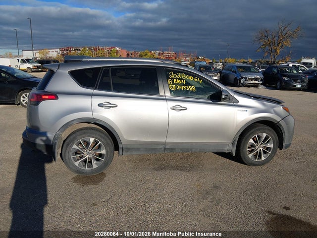 2018 Toyota Rav4 Le Hybrid მანქანა იყიდება აუქციონზე, vin: JTMRJREV5JD243388, აუქციონის ნომერი: 20280064