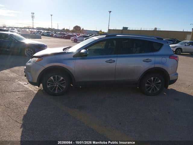 2018 Toyota Rav4 Le Hybrid მანქანა იყიდება აუქციონზე, vin: JTMRJREV5JD243388, აუქციონის ნომერი: 20280064