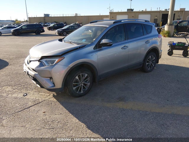 2018 Toyota Rav4 Le Hybrid მანქანა იყიდება აუქციონზე, vin: JTMRJREV5JD243388, აუქციონის ნომერი: 20280064