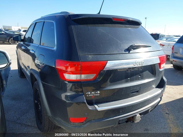 Продаж на аукціоні авто 2011 Jeep Grand Cherokee Limited, vin: 1J4RR5GG6BC654333, номер лоту: 20280080
