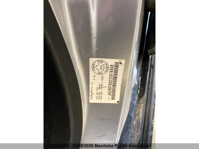Aukcja sprzedaży 2002 Honda Cr-v, vin: JHLRD78922C816946, numer aukcji: 20280091