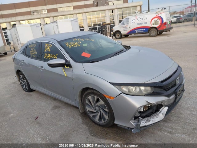 20280106 :رقم المزاد ، SHHFK7H29HU302045 vin ، 2017 Honda Civic Lx مزاد بيع