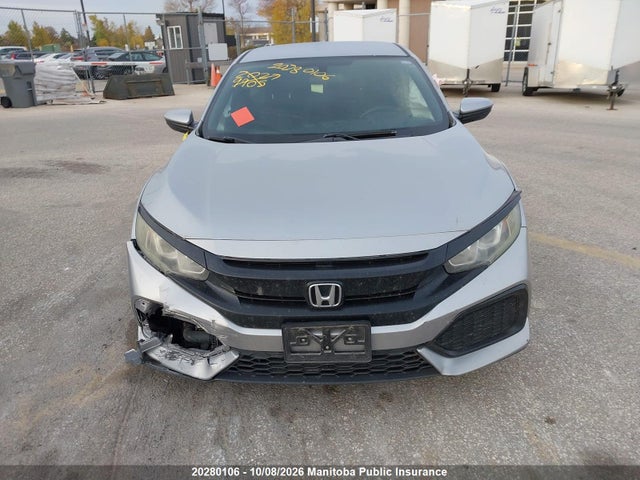20280106 :رقم المزاد ، SHHFK7H29HU302045 vin ، 2017 Honda Civic Lx مزاد بيع