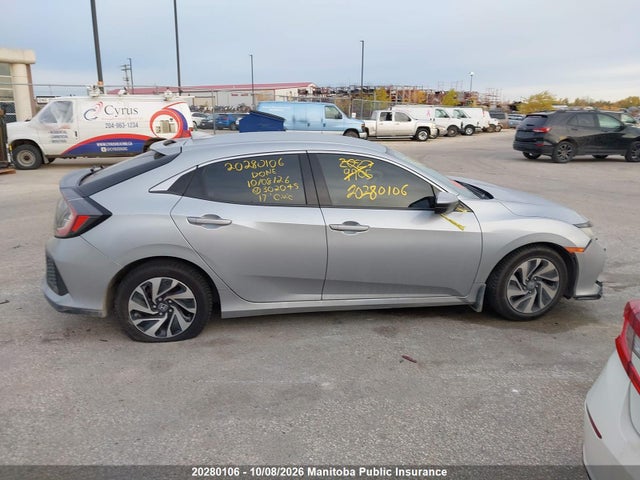 20280106 :رقم المزاد ، SHHFK7H29HU302045 vin ، 2017 Honda Civic Lx مزاد بيع