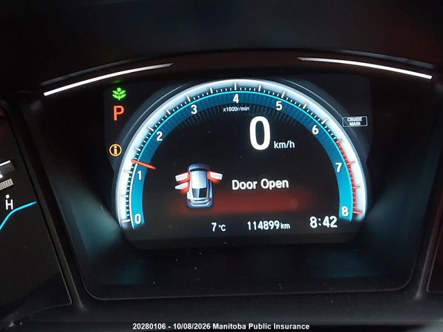 20280106 :رقم المزاد ، SHHFK7H29HU302045 vin ، 2017 Honda Civic Lx مزاد بيع