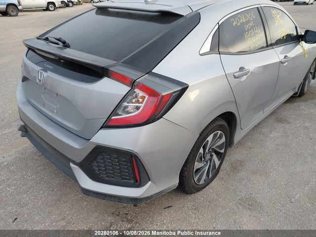 20280106 :رقم المزاد ، SHHFK7H29HU302045 vin ، 2017 Honda Civic Lx مزاد بيع