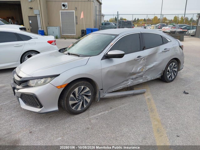 20280106 :رقم المزاد ، SHHFK7H29HU302045 vin ، 2017 Honda Civic Lx مزاد بيع