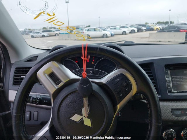 2012 Mitsubishi Lancer Evolution Gsr მანქანა იყიდება აუქციონზე, vin: JA32W8FV8CU611284, აუქციონის ნომერი: 20280119
