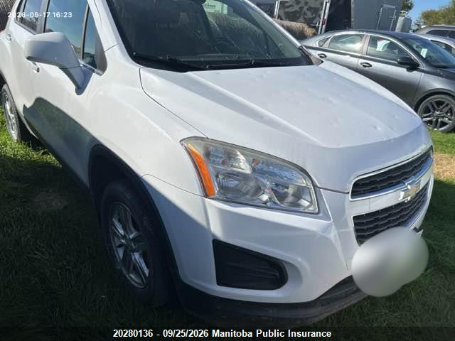 2014 Chevrolet Trax Lt მანქანა იყიდება აუქციონზე, vin: 3GNCJPEB9EL168797, აუქციონის ნომერი: 20280136