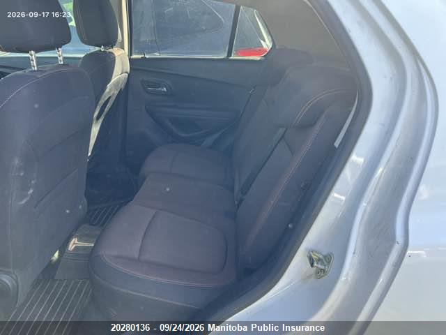 2014 Chevrolet Trax Lt მანქანა იყიდება აუქციონზე, vin: 3GNCJPEB9EL168797, აუქციონის ნომერი: 20280136