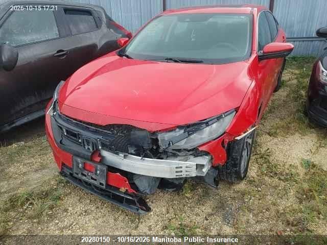 2HGFC2F84JH006182 Honda CIVIC EX
