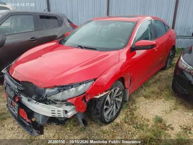 2HGFC2F84JH006182 Honda CIVIC EX