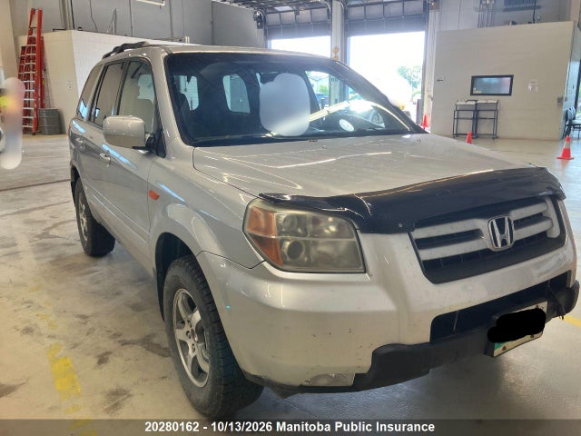 2006 Honda Pilot Ex მანქანა იყიდება აუქციონზე, vin: 2HKYF18436H003503, აუქციონის ნომერი: 20280162