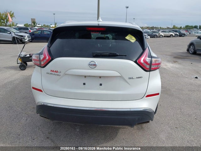 Nissan MURANO SL 2017 5N1AZ2MH9HN160300 Image 15