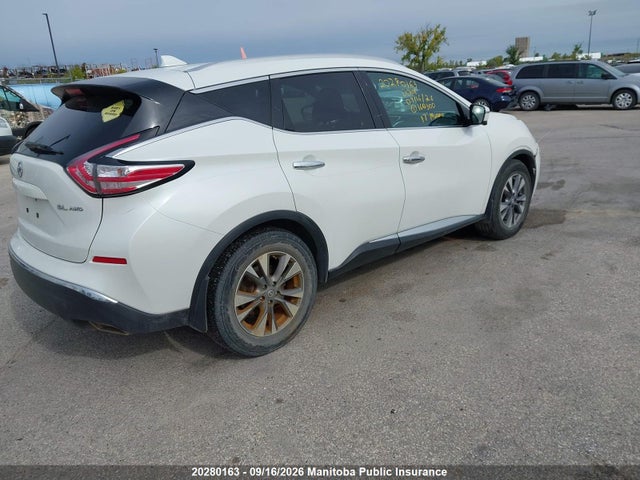 Nissan MURANO SL 2017 5N1AZ2MH9HN160300 Image 4