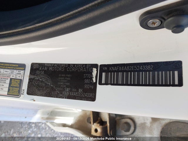 Продажа на аукционе авто 2014 Kia Forte Ex, vin: KNAFX4A82E5243382, номер лота: 20280183