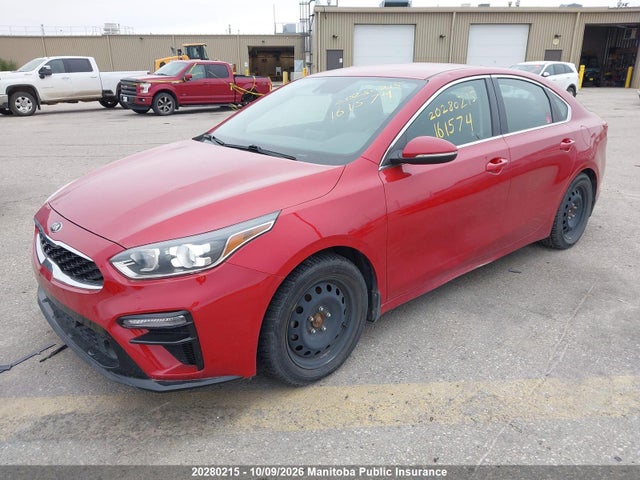 2020 Kia Forte Ex მანქანა იყიდება აუქციონზე, vin: 3KPF54AD7LE161574, აუქციონის ნომერი: 20280215