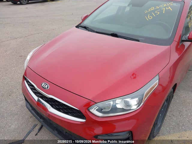 2020 Kia Forte Ex მანქანა იყიდება აუქციონზე, vin: 3KPF54AD7LE161574, აუქციონის ნომერი: 20280215
