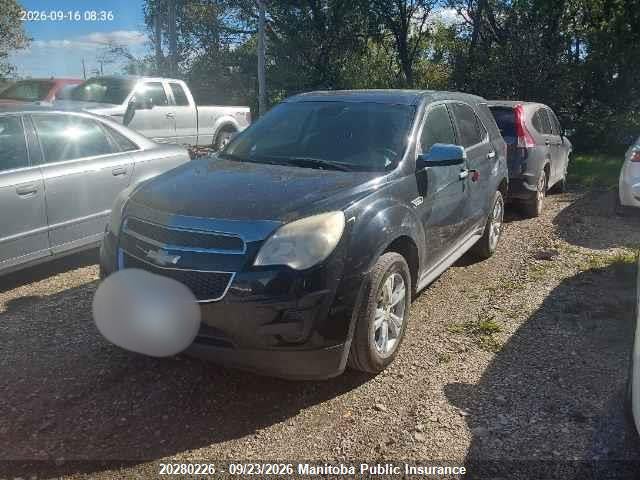 2012 Chevrolet Equinox Ls მანქანა იყიდება აუქციონზე, vin: 2GNFLCEK3C6219759, აუქციონის ნომერი: 20280226