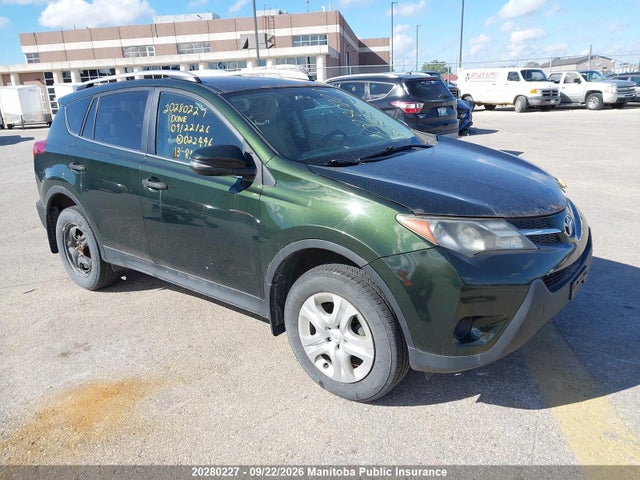 2013 Toyota Rav4 Le მანქანა იყიდება აუქციონზე, vin: 2T3BFREV3DW022446, აუქციონის ნომერი: 20280227