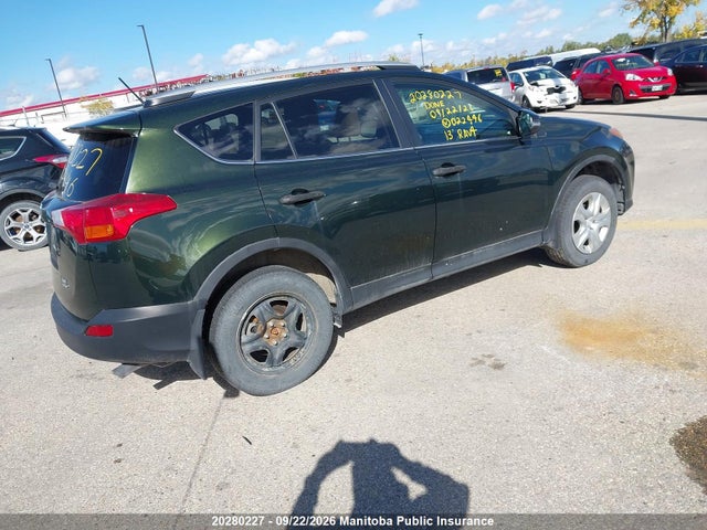 2013 Toyota Rav4 Le მანქანა იყიდება აუქციონზე, vin: 2T3BFREV3DW022446, აუქციონის ნომერი: 20280227