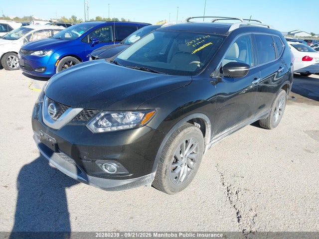 Nissan Rogue Sl 2014 5N1AT2MV5EC818614 Image 2