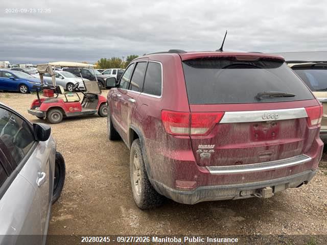 Продаж на аукціоні авто 2013 Jeep Grand Cherokee Overland, vin: 1C4RJFCG4DC652477, номер лоту: 20280245