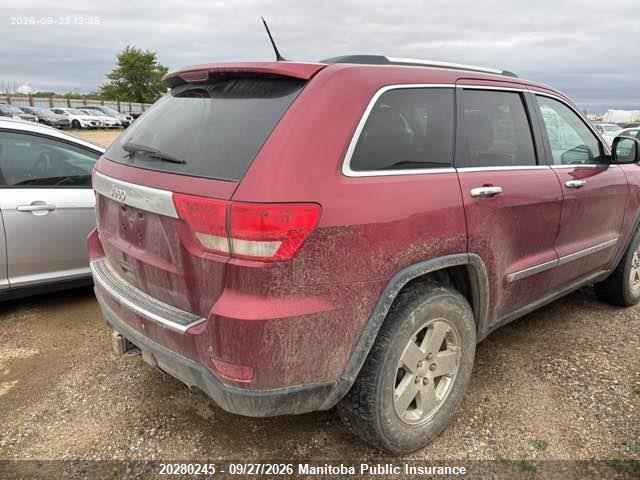 Продаж на аукціоні авто 2013 Jeep Grand Cherokee Overland, vin: 1C4RJFCG4DC652477, номер лоту: 20280245
