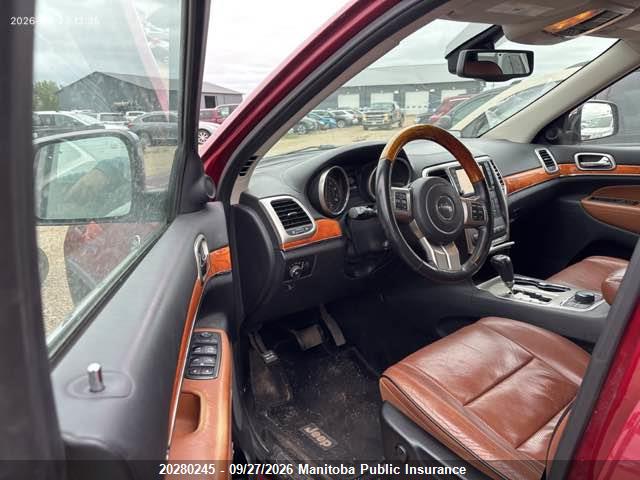 Продаж на аукціоні авто 2013 Jeep Grand Cherokee Overland, vin: 1C4RJFCG4DC652477, номер лоту: 20280245