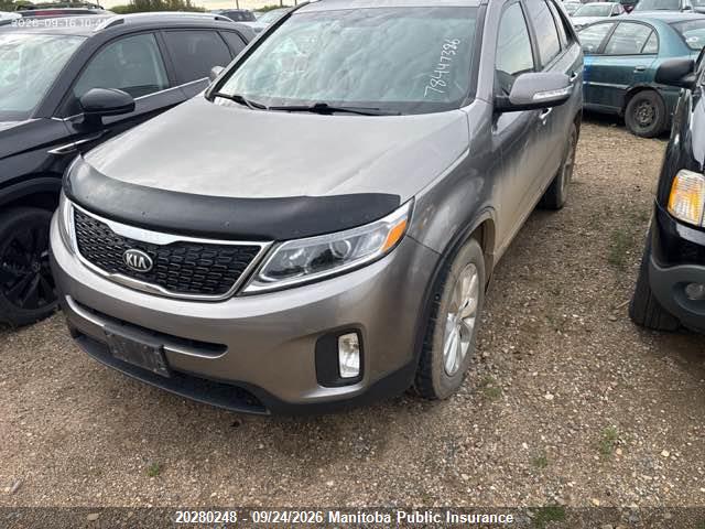 20280248 :رقم المزاد ، 5XYKUDA70FG562158 vin ، 2015 Kia Sorento Ex V6 مزاد بيع