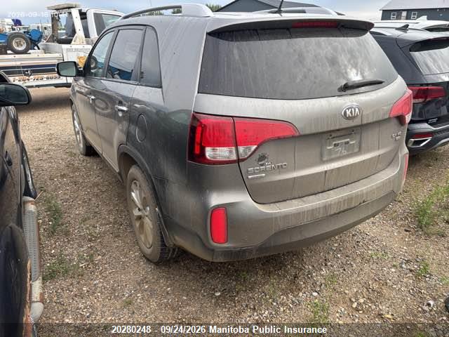 20280248 :رقم المزاد ، 5XYKUDA70FG562158 vin ، 2015 Kia Sorento Ex V6 مزاد بيع