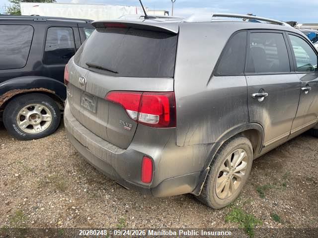 20280248 :رقم المزاد ، 5XYKUDA70FG562158 vin ، 2015 Kia Sorento Ex V6 مزاد بيع