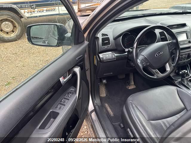 20280248 :رقم المزاد ، 5XYKUDA70FG562158 vin ، 2015 Kia Sorento Ex V6 مزاد بيع