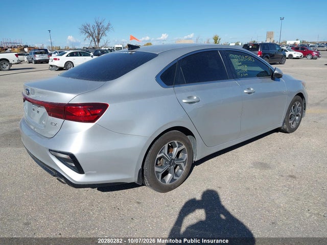 2019 Kia Forte Ex მანქანა იყიდება აუქციონზე, vin: 3KPF54AD8KE101348, აუქციონის ნომერი: 20280282