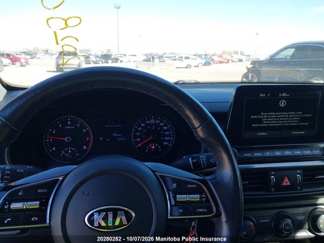 2019 Kia Forte Ex მანქანა იყიდება აუქციონზე, vin: 3KPF54AD8KE101348, აუქციონის ნომერი: 20280282