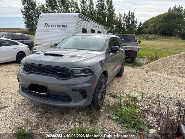 Продажа на аукционе авто 2022 Dodge Durango R/t, vin: 1C4SDJCTXNC198116, номер лота: 20280284