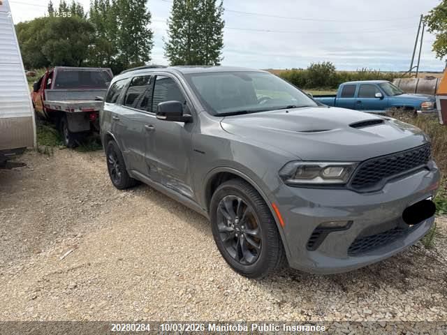 Продажа на аукционе авто 2022 Dodge Durango R/t, vin: 1C4SDJCTXNC198116, номер лота: 20280284