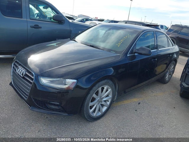 Продаж на аукціоні авто 2014 Audi A4 2.0t Quattro, vin: WAUBFCFL3EN021409, номер лоту: 20280355